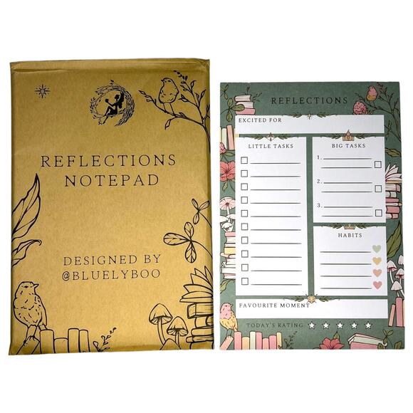 FairyLoot Reflections Notepad - August 2024 "Reflected Realms" - Picture 1 of 7